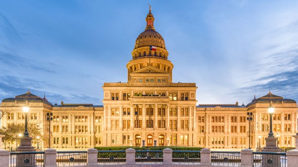 Texas Capitol building in Austin