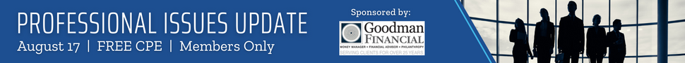 Goodman Financial | Professional Issues Update