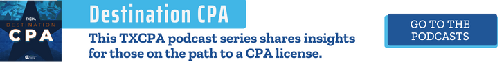 Destination CPA Podcast | Insights and tips for those on the path to a CPA license.