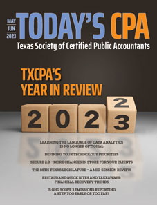 May June 2023 Today's CPA cover