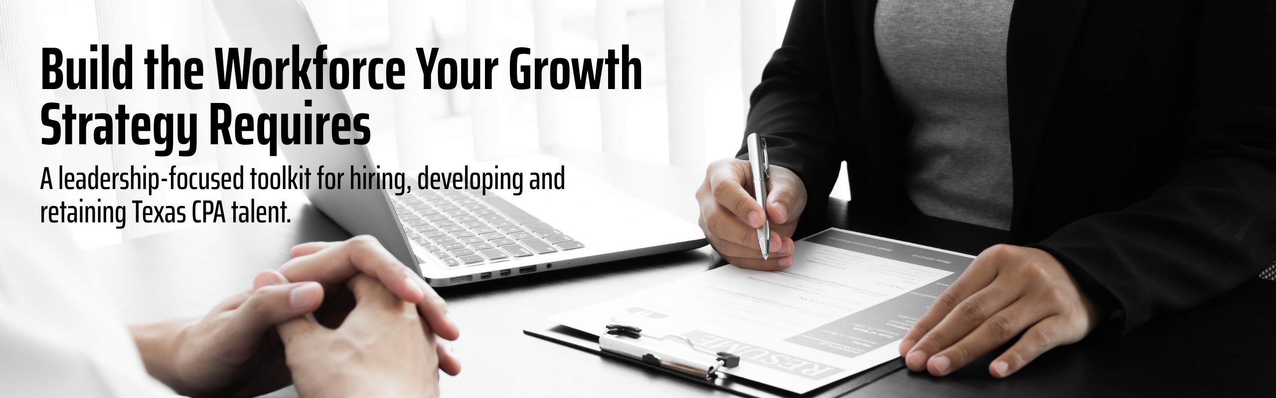 hiring and talent header