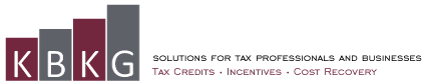 KBKG - Solutions for Tax Professionals and Businesses | Tax Credits | Incentives | Cost Recovery