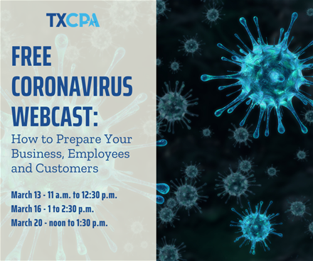 TXCPA Coronavirus Webcast