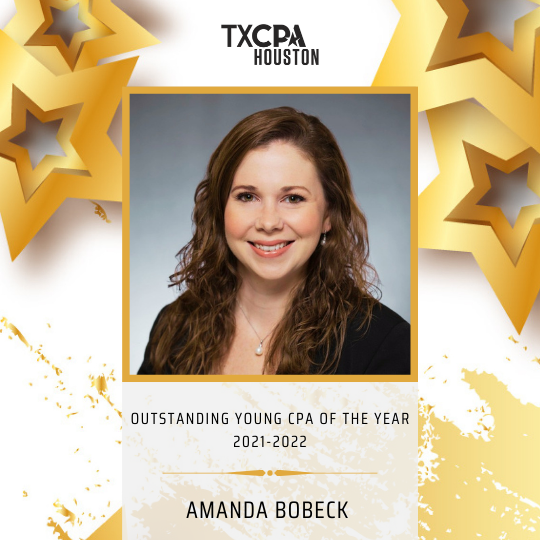 Outstanding Young CPA 2021-2022- Amanda Bobeck