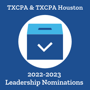 TXCPA Houston Leadership Nominations TXCPA Houston Leadership Nominations