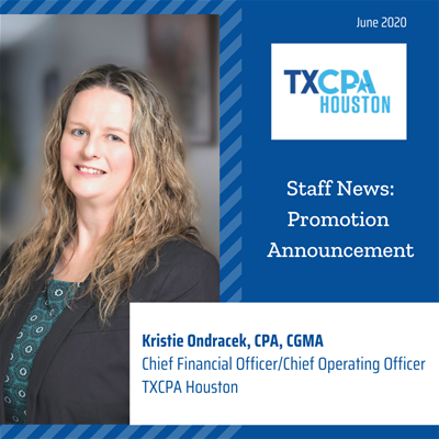 Staff News: Kristie Ondracek, CPA, CGMA