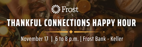 Thankful Connections Happy Hour