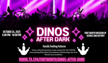 Dinos After Dark FW Scholarship Fundraiser Dinos After Dark FW Scholarship Fundraiser