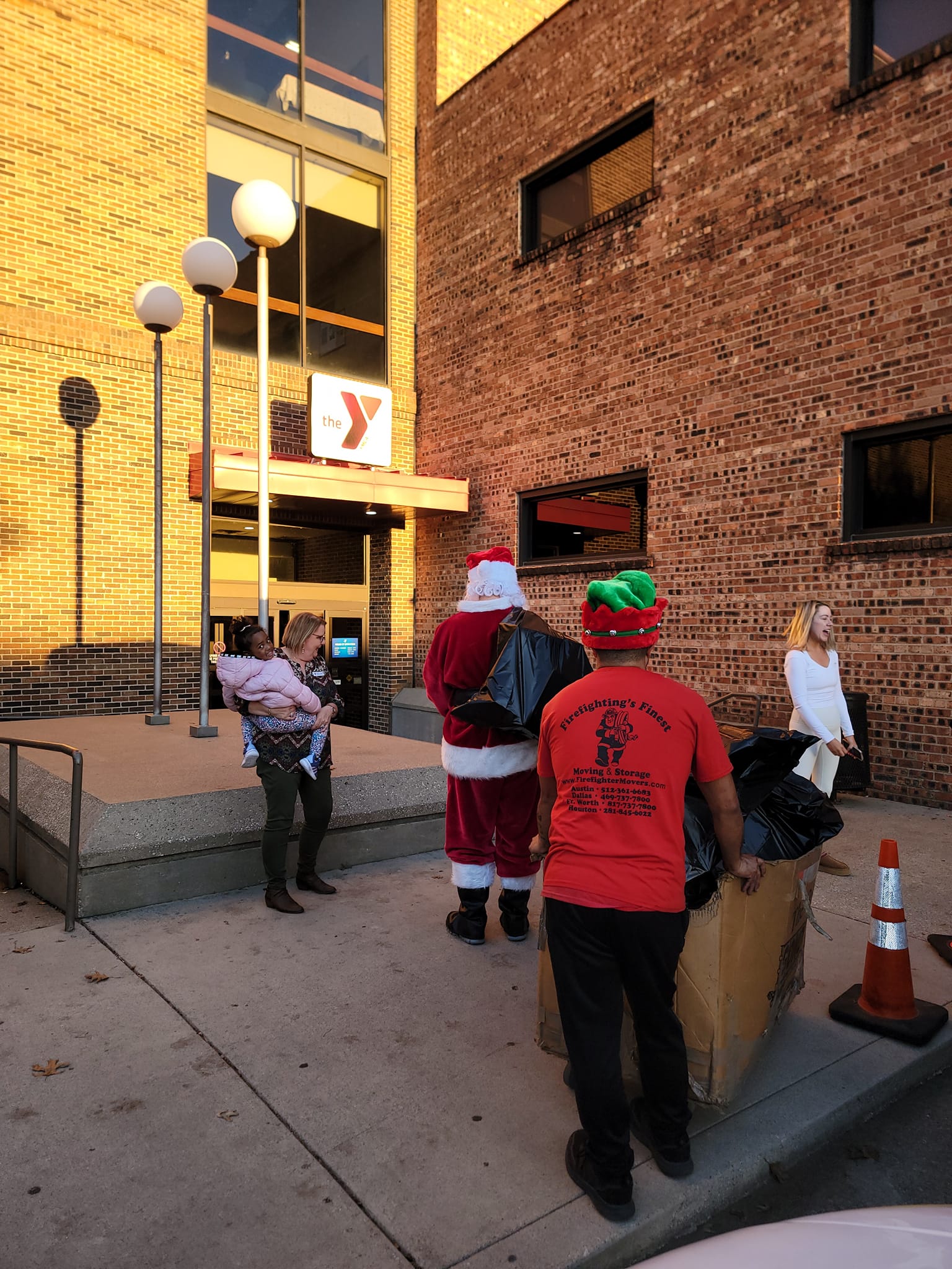 santa at the y santa at the y