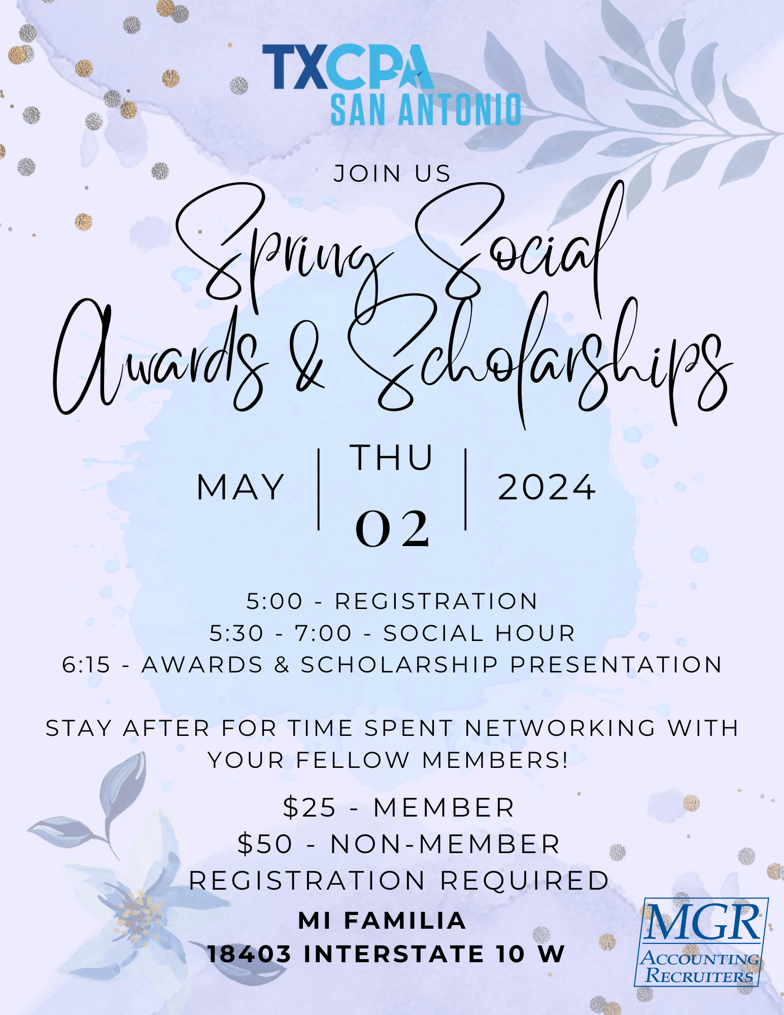 Spring Social Invitation Flyer (2)