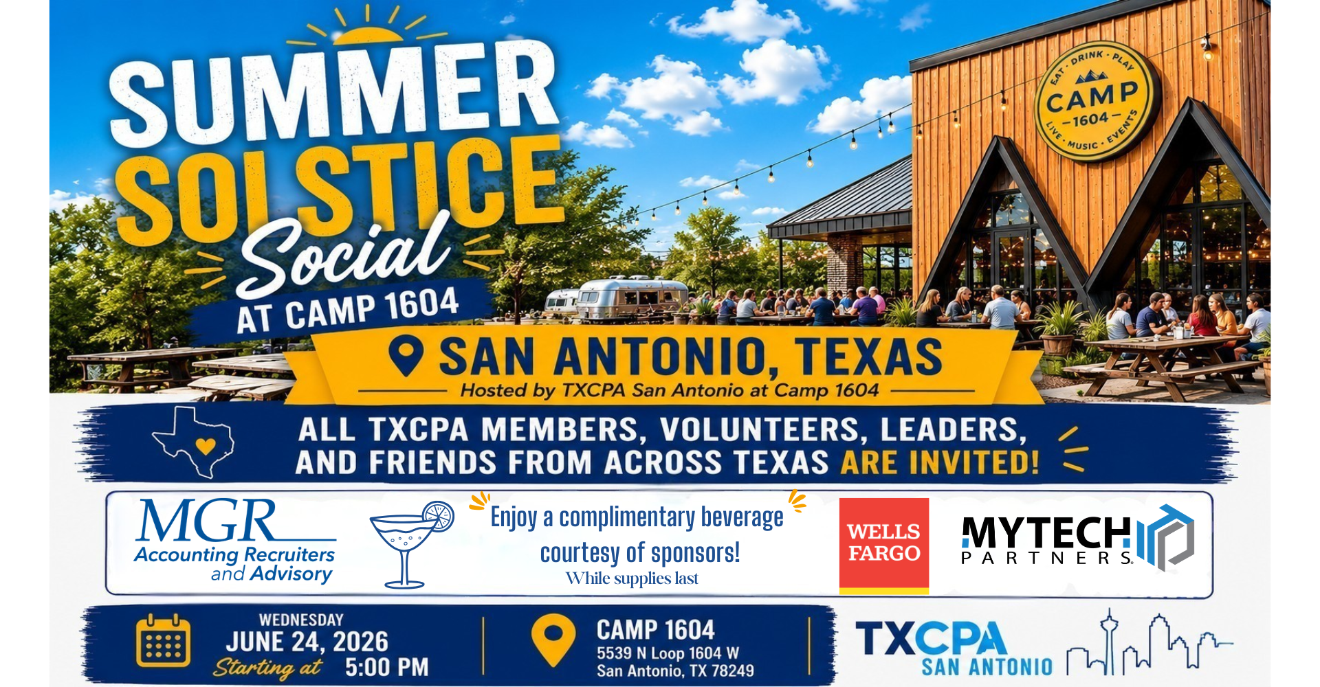 Summer Solstice Social Webpage