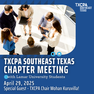 April Chapter Meeting